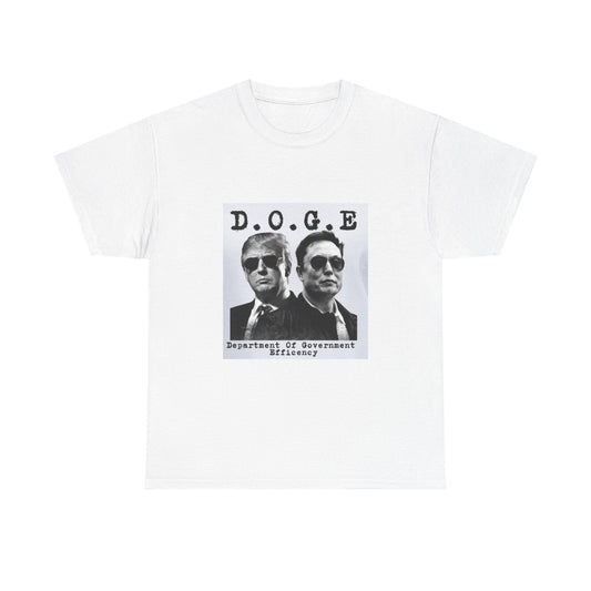 D.O.G.E. Government Efficiency - Elon Musk & Trump T-Shirt