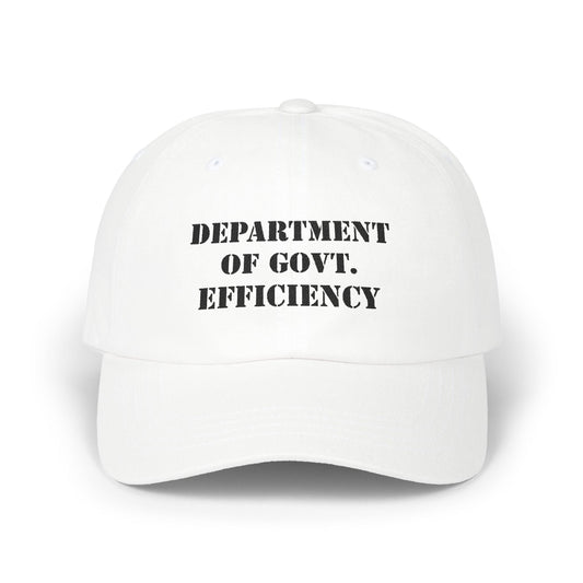 DOGE - Department of Government Efficiency Adjustable Baseball Hat