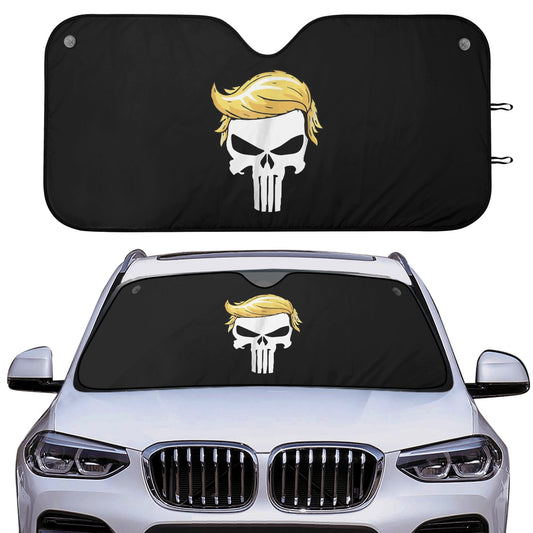 Punisher Trump Car Auto Sun Shade