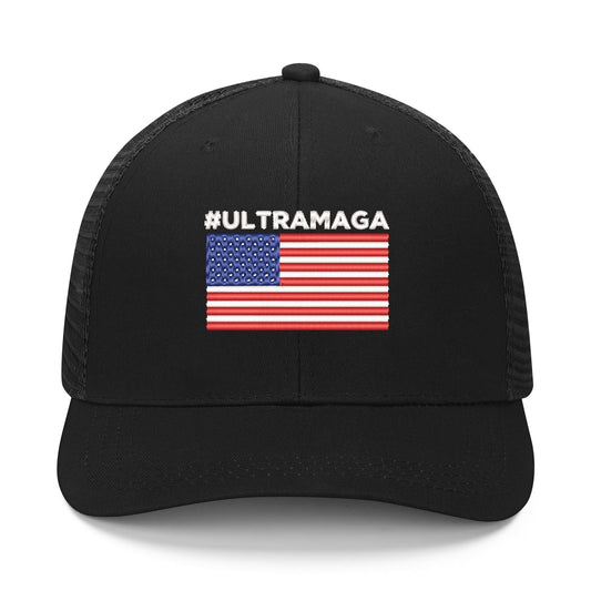 Ultra Maga White Baseball Cap