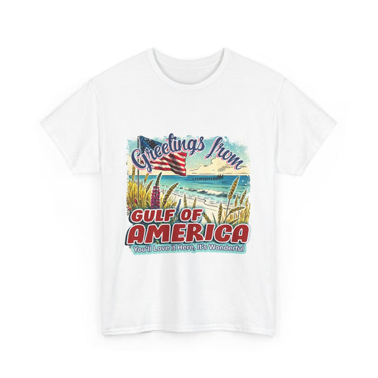 Greetings from Gulf of America Tee - Vintage T-Shirt