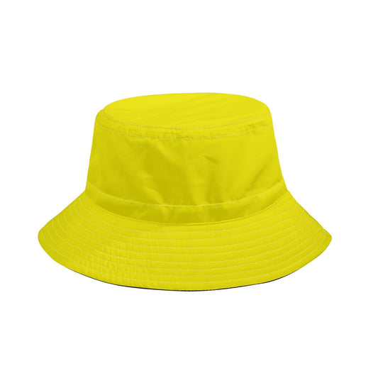 Ultra MAGA Yellow Bucket Fishing Hat for Summer w/ Signature Bill