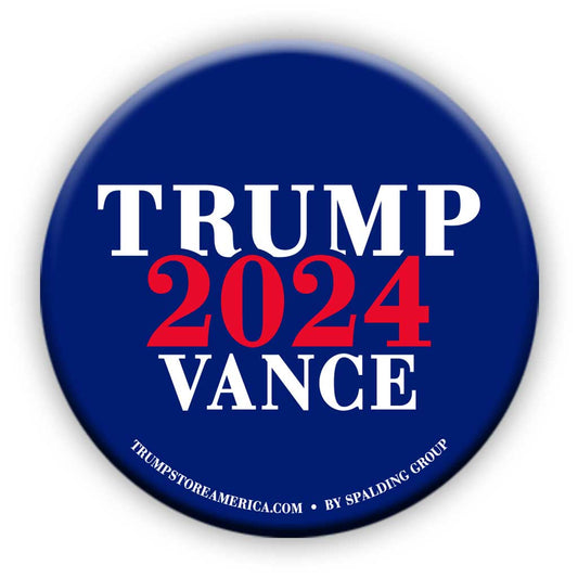 Trump Vance 2024 Button