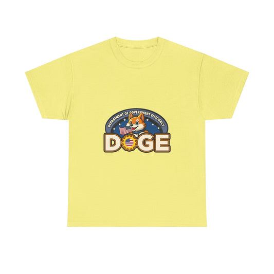 Department of Government Efficiency T-Shirt DOGE Logo Tee