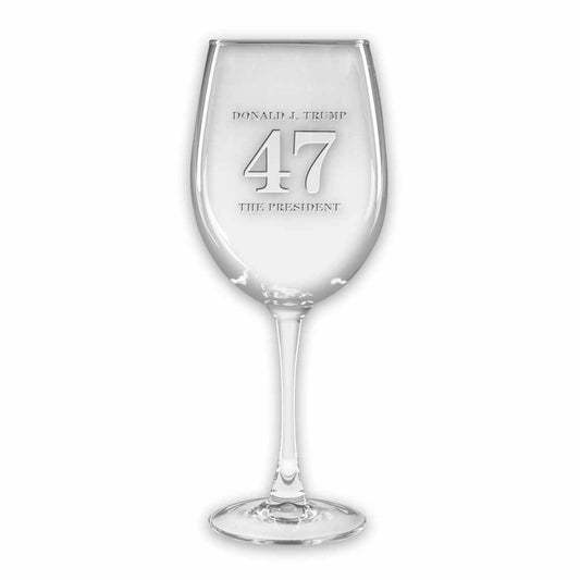 47 - The President - Wine Glasses (set of 2)