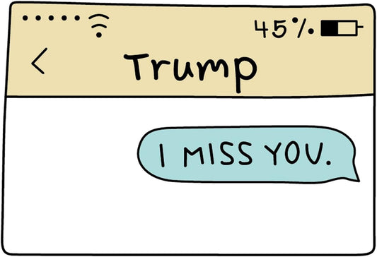 Trump 2024 Lapel Pin  I MISS YOU Trump