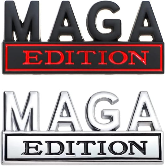 2 Pack - MAGA Edition Truck Emblems