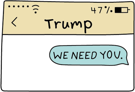 Trump 2024 Lapel Pin  WE NEED YOU Trump Pin