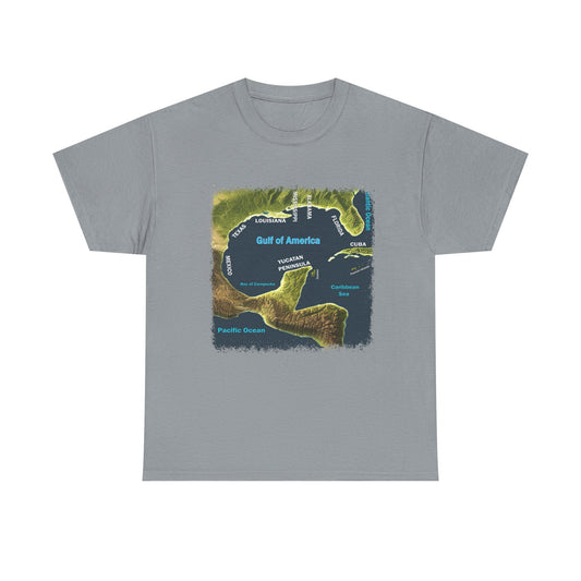 Gulf of America Map T-Shirt