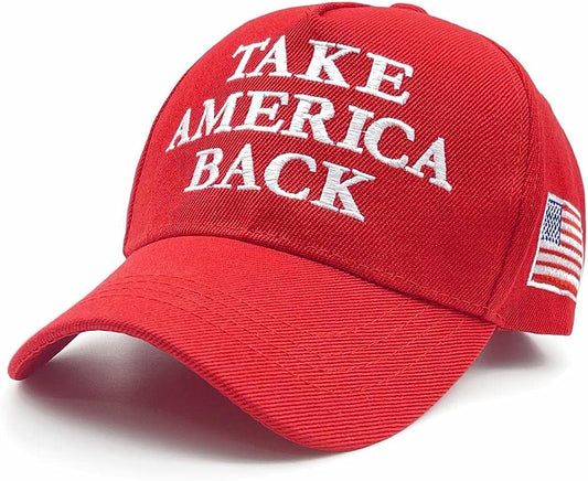 Official Donald Trump 2024 Hat Take America Back Red Hat