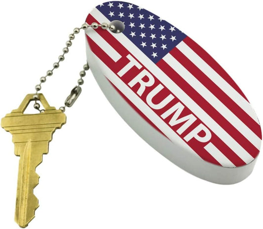 Donald Trump Floating Foam Keychain  for Fishing & Boat - Key Float