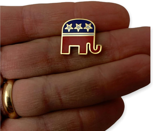 Republican Elephant GOP Lapel Pin