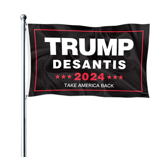 Trump Desantis 2024 Take America Back 3x5 Ft Flag