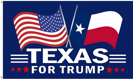 Texas for Trump 3x5 Foot Heavy Duty Flag