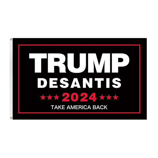 Trump Desantis 2024 Take America Back 3x5 Ft Flag