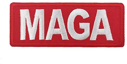 4" MAGA Donald Trump Meme Embroidered Iron on sew on Patch