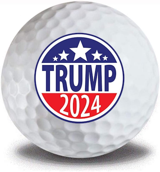 Trump 2024 Golf Balls 3 pack w/20 tees