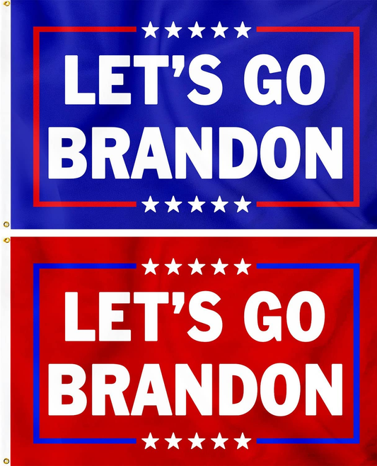 Let’s Go Brandon Flags - Set of 2 Large 3’ x 5’