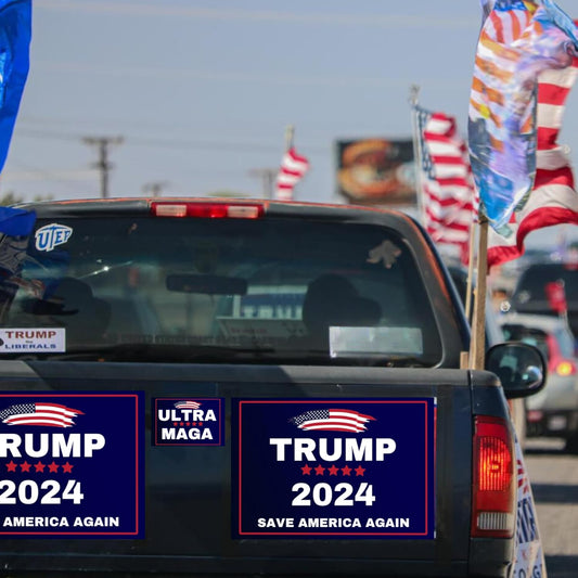 Trump 2024 Magnet & Sticker Bundle