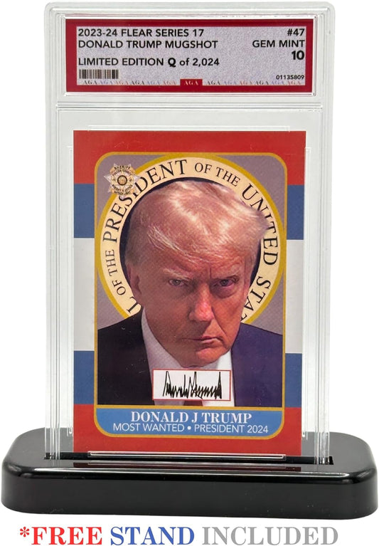 Limited Edition President Donald Trump Graded Trading Card