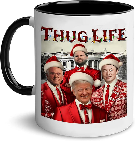 Team MAGA Trump, Elon, RFK, JD Vance Coffee Mug