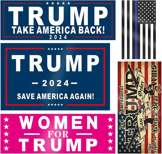 Trump 2024 Sticker 10 Pack