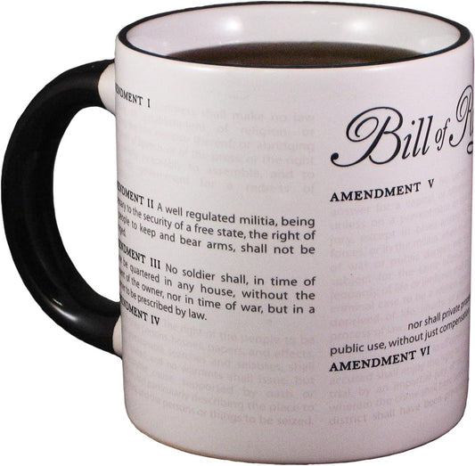 Disappearing Civil Liberties Coffee Mug - Add Hot Water and Watch Your Civil Liberties Disappear