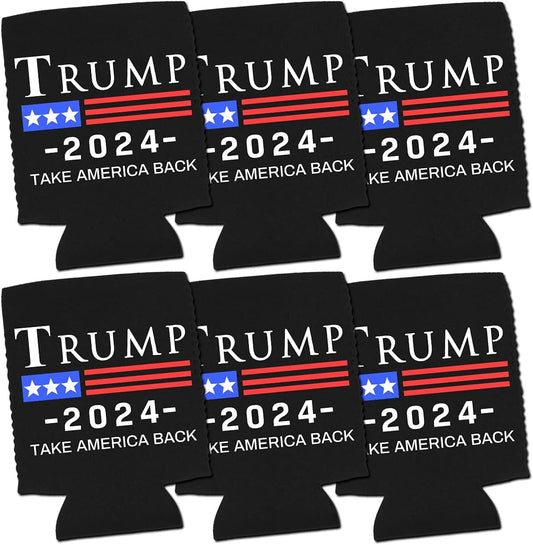 Donald Trump 2024 - Take America Back - Can koozie Drink Coolers