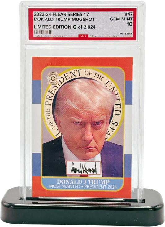 Limited Edition President Donald Trump Graded Trading Card