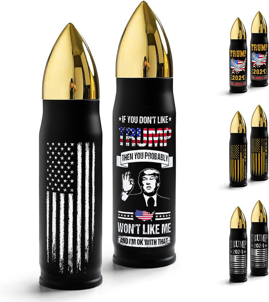 If You Don't Like Trump You Wont Like Me 2024 Insulated Bullet Tumbler