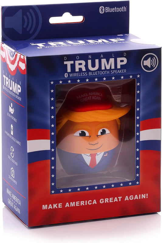 Trump 2024 MAGA Mini Bluetooth Speaker w/ Maga Hat