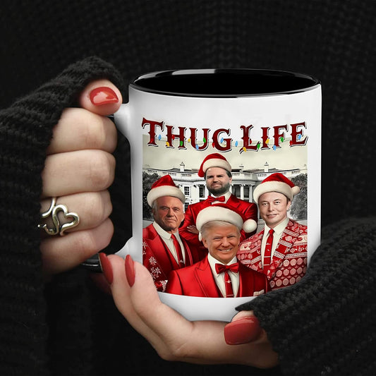 Team MAGA Trump, Elon, RFK, JD Vance Coffee Mug