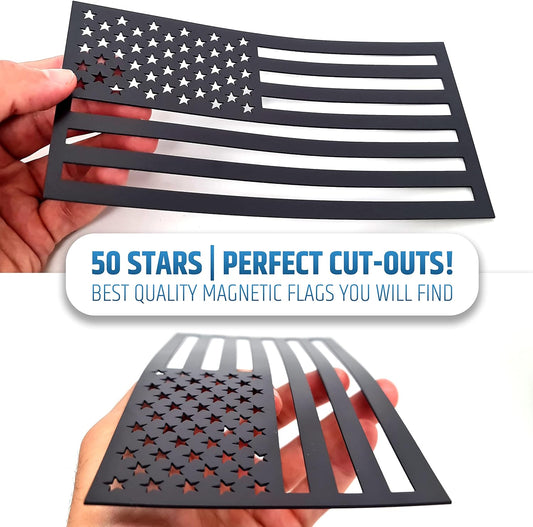 American Flag Magnets for Trucks & Cars 3 Pack