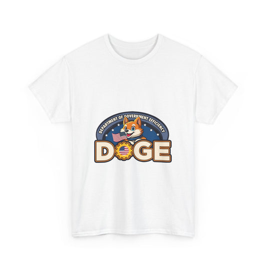 Department of Government Efficiency T-Shirt DOGE Logo Tee