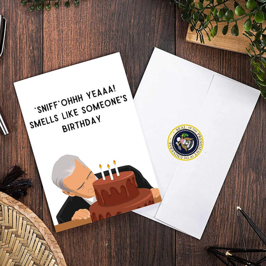 Funny Joe Biden Birthday Card