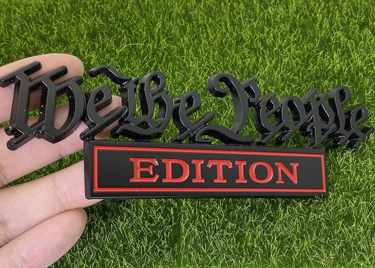 2 Pack - "We The People Edition" Truck Emblem