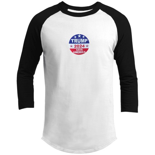 Trump 2024 Save America Again Raglan Sleeve Shirt