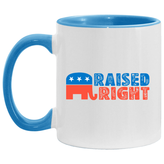 Raised Right Republican GOP Coffee Mug