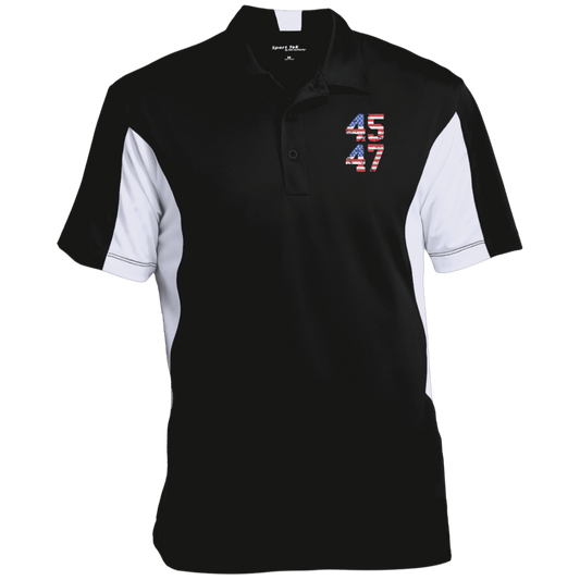 Trump 45-47 Men's Polo - Moisture Wicking High Quality