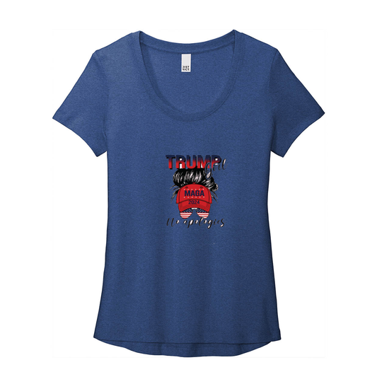 Trump Girl T-Shirt | Women’s Flex Scoop Neck Tee