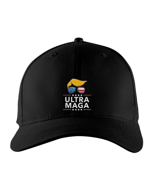 Ultra MAGA Embroidered Trump Hair Trucker Cap