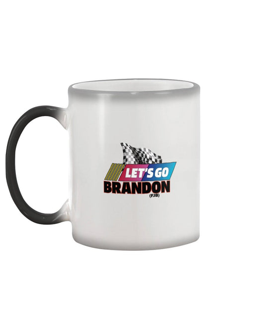 Lets Go Brandon Heat Activated Color Changing Mug