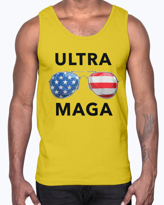 Ultra Maga Donald Trump 2024 Tank Top Muscle Shirt